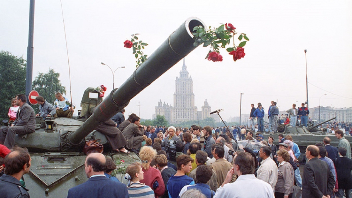 СССР. Москва. 19 августа 1991 г. Не "путч ", а первая "цветная"